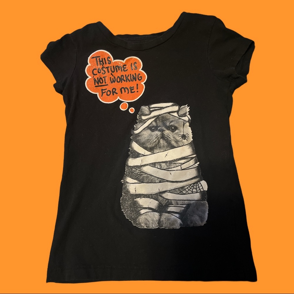Girls Halloween T-shirt 6-6X